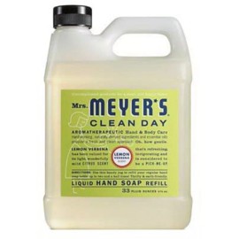Mrs. Meyer's 12163 33 oz Clean Day Lemon Verbena Hand Soap Refill - Pack of 1