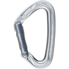 Loc'Teryx RTAMG11090 Climbing Climbing Carabiner Light Tech Nose Free Silver (SL)