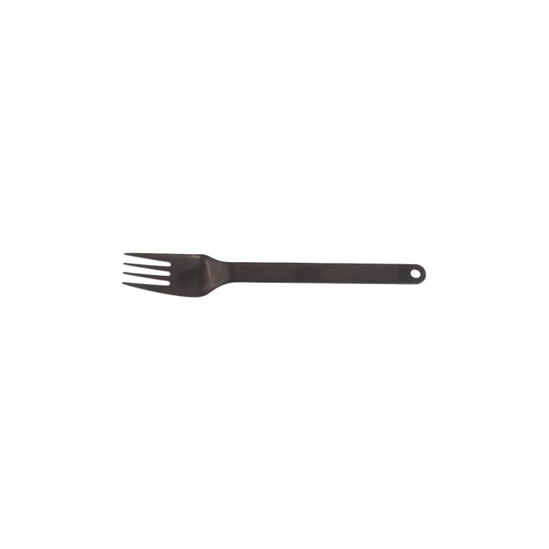 Dulton Stainless Steel Field Cutlery Black Dinner Fork Stainless Field