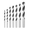 HARFINGTON Brad Point Drill Bit Set 4/5/6/7/8/9/10mm Dia Straight Round