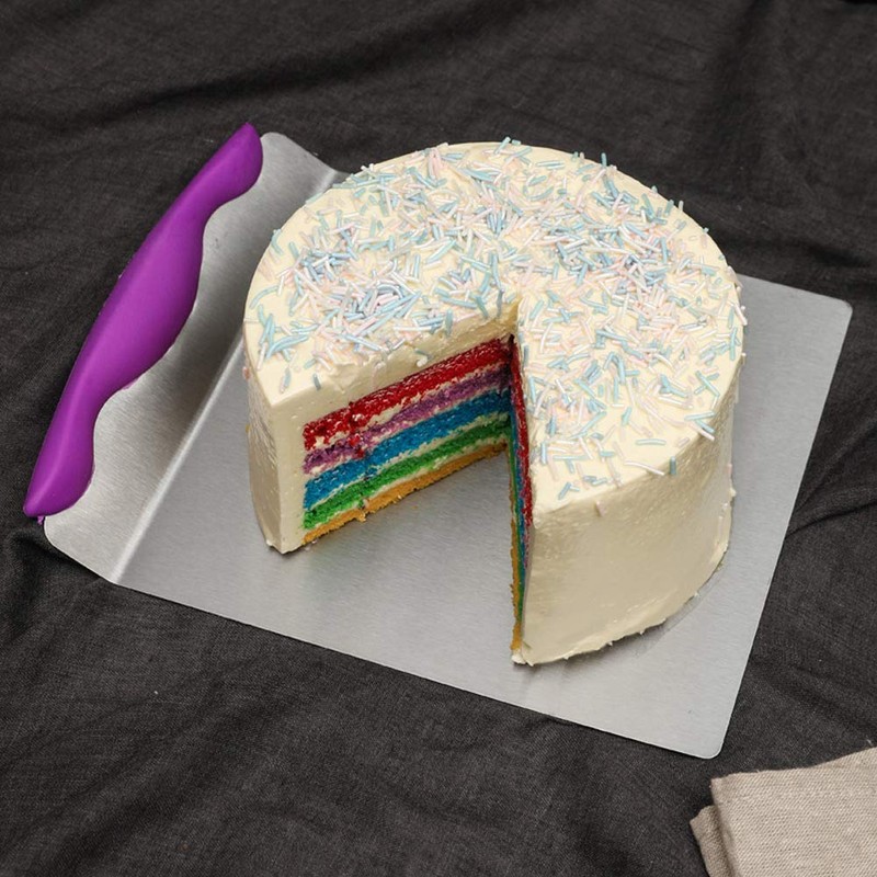 Pala para pasteles, bandeja de transferencia de pizza para pasteles