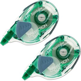 Mono Correction Tape in Refillable Dispenser, 1/6" x 394" [Set of 2]
