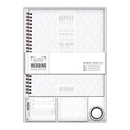 Papermania Wedding Memory Book, Grey/White