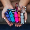 LUX-PRO LP139 Glow-in-the-Dark Key Chain LED Flashlight (16 Pack)