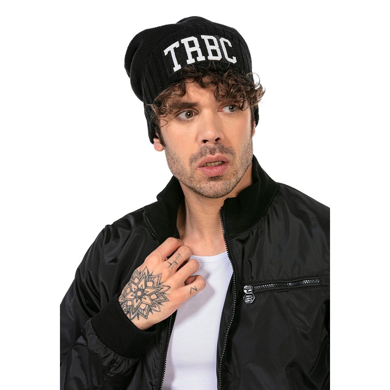 Redbridge Unisex Beanie Basic Cotton, black