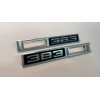 Knies Machine 1969 Chevy Chevelle '383' Emblem Side Marker Light
