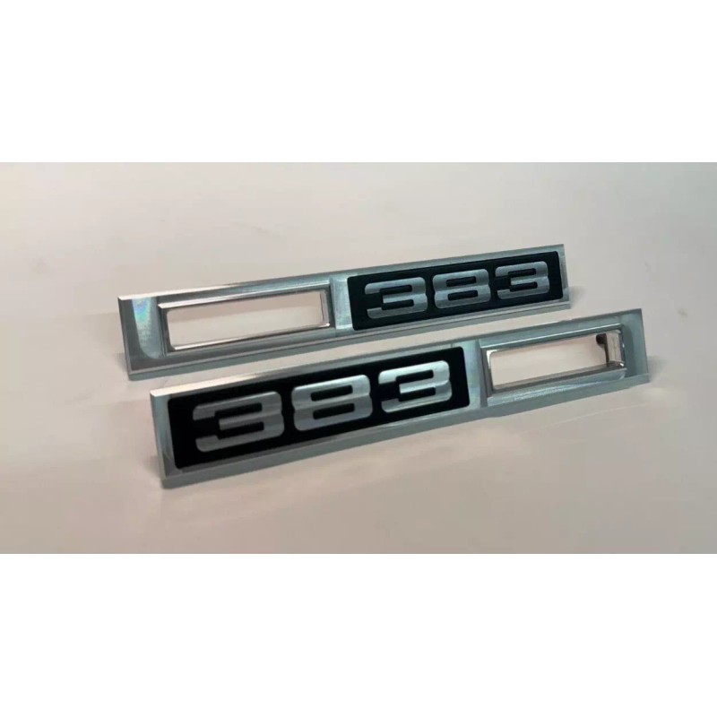 Knies Machine 1969 Chevy Chevelle '383' Emblem Side Marker Light