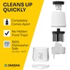 UltraChop Push Food & Vegetable Chopper, Heavy-Duty Stainless Steel Blades,