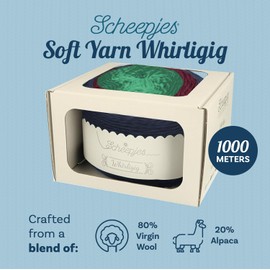 Scheepjes Whirligig 450g Yarn - Sapphire to Jade Gradient