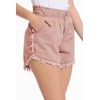 YOCUR Womens Cute Denim Ruffle Shorts Elastic HIGT Waist Loose