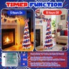 Vicenpal 16 Pcs Summer Christmas Tree Decorations 5ft Pop up