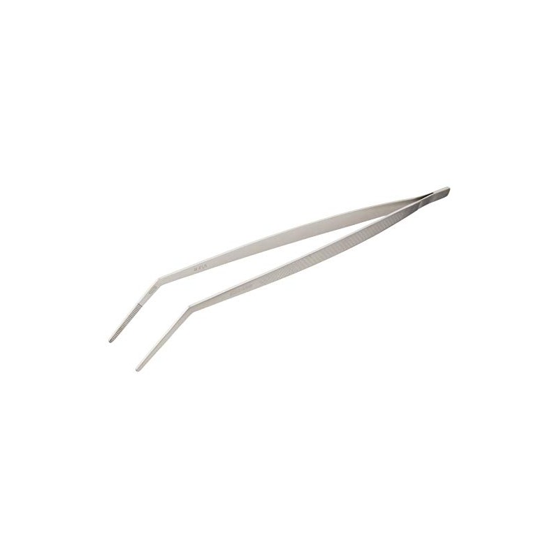 Mercer Culinary Precision Plus Tong-Curved Tip, 11 3/4", Stainless Steel,