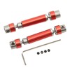 2PCS Front Rear Center Drive Shaft Aluminum Alloy Wear Resistant