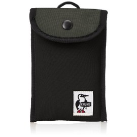 Chums Other Long Snap Case Sweat Nylon, black / charcoal
