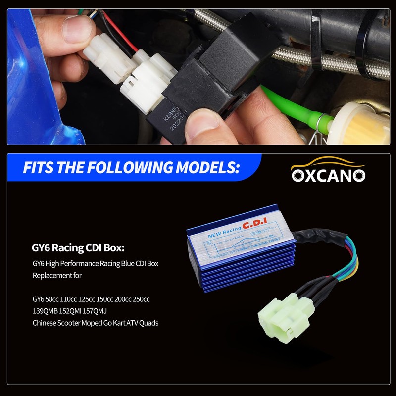 GY6 Racing CDI Box for GY6 50cc 125cc 150cc 139QMB