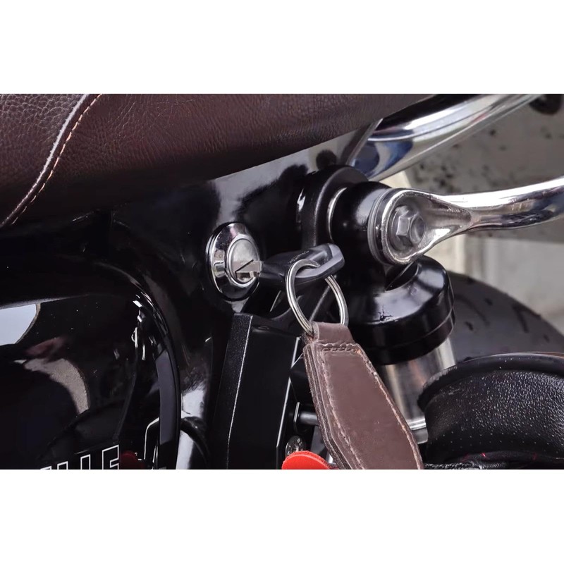 Motone Helmet Lock, Left and Right Common T100/T120, SpeedTwin900, Scrambler900,