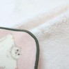 [Mini Towel] Gauze Towel/Momonga Pink Friends Hill, One-sided Gauze Handkerchief