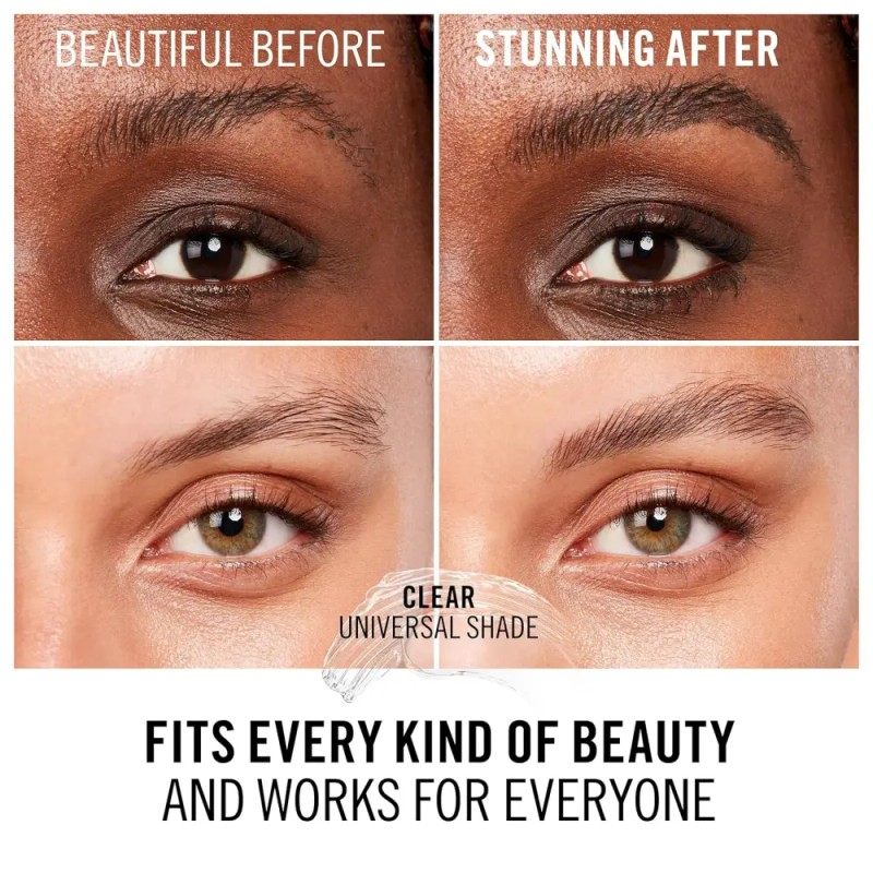 Rimmel 림멜 런던 킨드 앤 프리 클리어 브로우 왁스 바르기