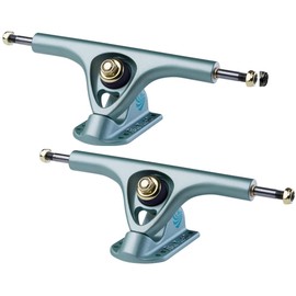 Paris Truck V3 Longboard Truck Skateboarding Trucks [Set of 2] (Crystal Blue, 180mm, 50°)