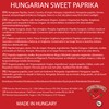 Hungarian Sweet Paprika (17.6oz/500g) Imported from Hungary, Gourmet Quality, Mild
