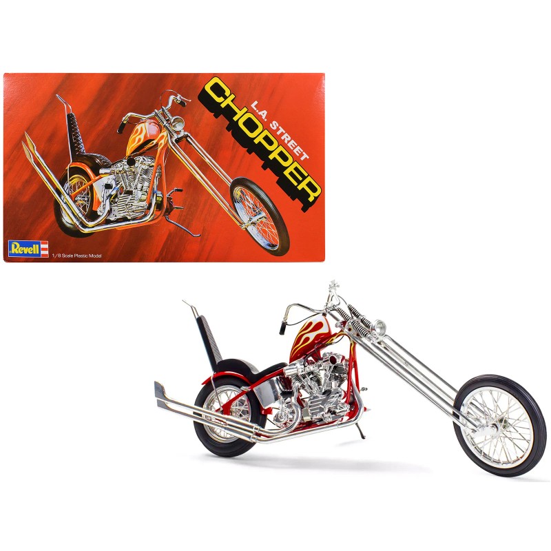 DCD Level 5 LA Street Chopper Motorcycle 1/8 Scale Model