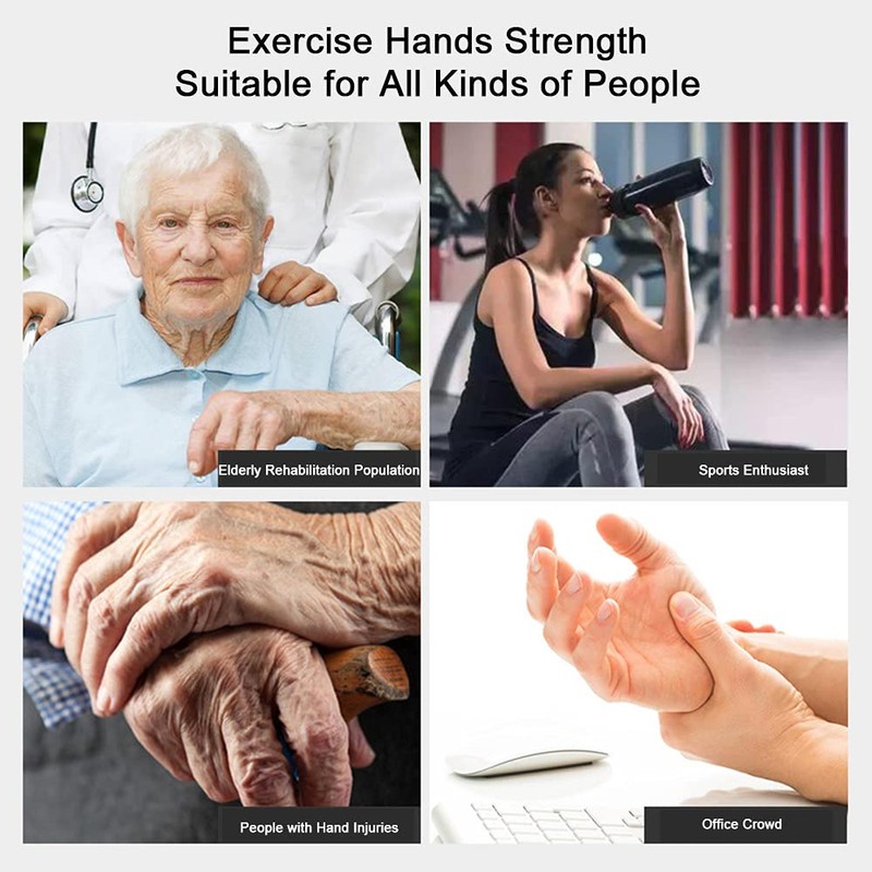 Hand Exercise Balls, Stress Relief Balls for Hand Therapy Multiple