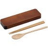 Tatsumiya Spoon & Chopsticks Set, Slide, Magewappa, Made in Japan,