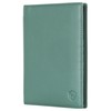VON HEESEN Passport Holder Leather with RFID Protection for Men