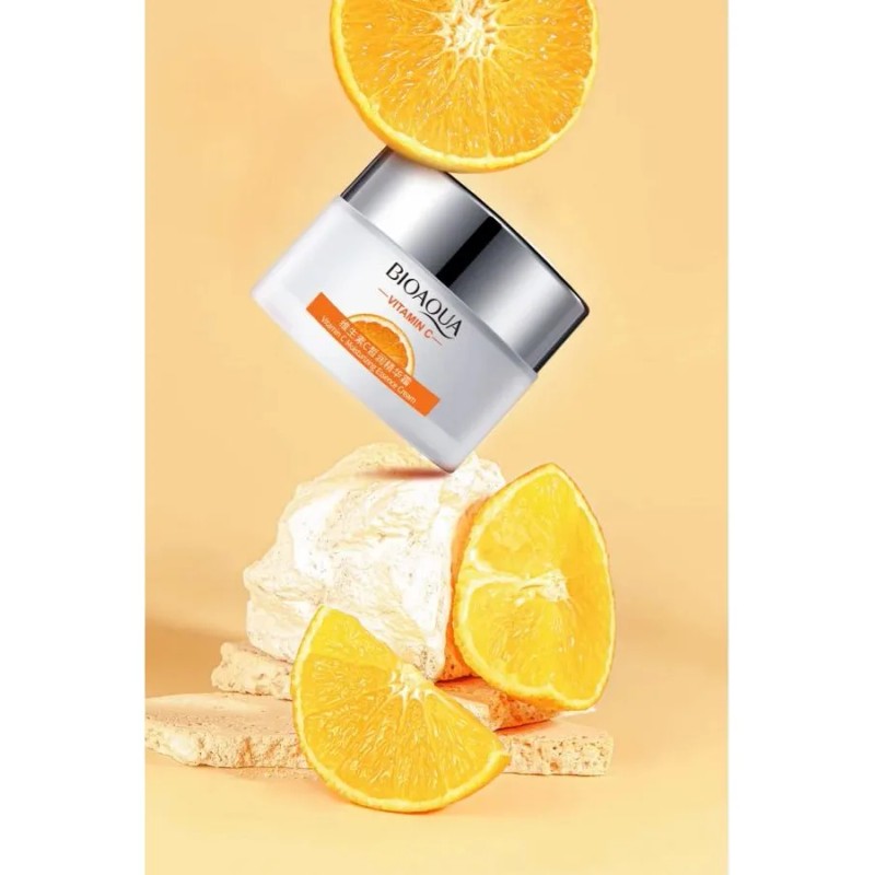 Crema Facial De Vitamina C Antiarrugas Hidratante