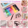 40 Colors Jelly Rhinestones Kit, 3 mm Flatback Resin Jelly