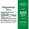 Nature's Bounty Magnesio Magnesium Oxido 500mg Huesos y Musculo 200