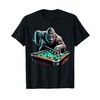 Funny Bigfoot Sasquatch Billiards Pool Player Men Boys T-Shirt