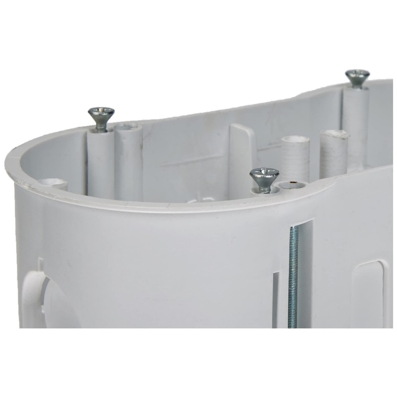 ELEKTRO-PLAST 3-Way Cavity Wall Socket Switch Box Device Box Junction