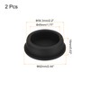 MECCANIXITY High Temp Silicone Plug Mount Dia 56.3mm/2.2" t Shaped