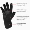 Duerer Arthritis Compression Gloves with Straps, Women Men for RSI,