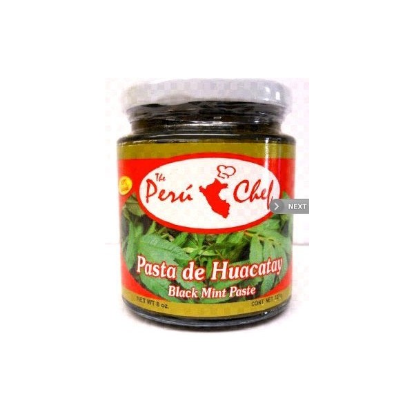 PeruChef Pasta de Huacatay / Black Mint Paste 8oz (6 Pack)