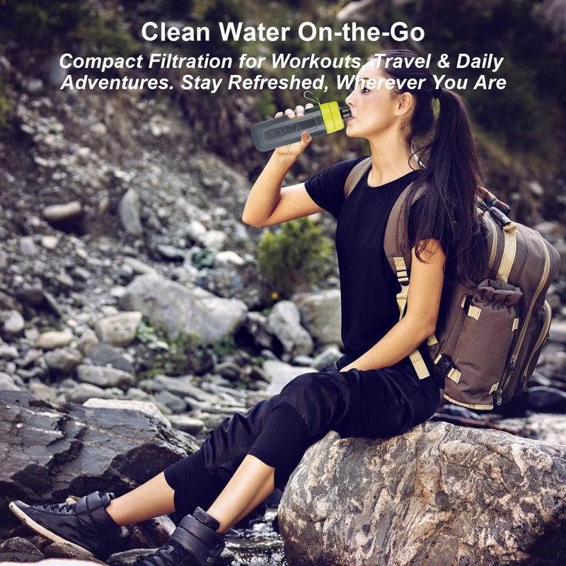 MicroDisc Water Filter Discs for Brita Fill & Go Water