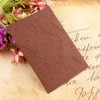 NZJ Spring Leaves Wall Brick Dandelion Plastic Embossing Folders for