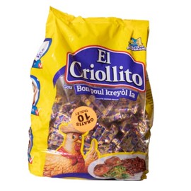 El Criollito Chicken Bouillon Cubes Gou Bon Poul Kreyol La Haitian 250 Cubes Pack, 84.6575 Ounce , 1 Count