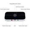 Bluetooth 5.0 Transmitter Receiver, 2-in-1 Wireless Portable Stereo Audio Adapter,