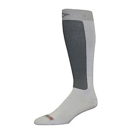 Drymax Ultra Thin Skiing Over Calf, Lt Grey/Grey, W5-7 / M3.5-5.5