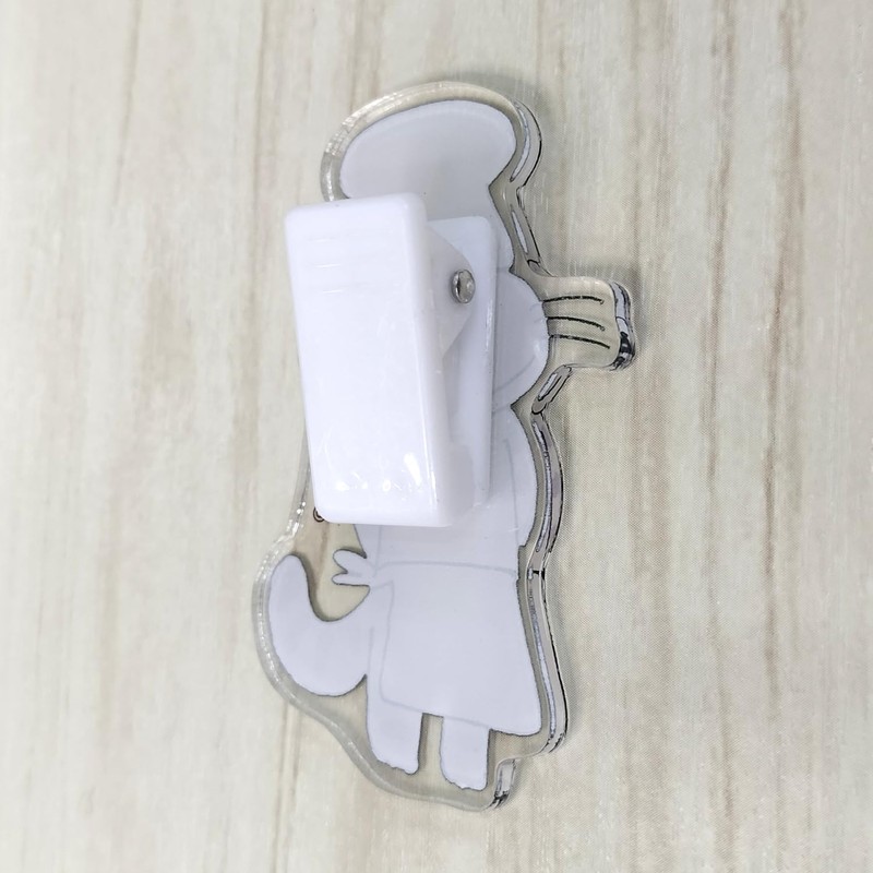 Gakken Staefl G05523 11 Piki Cat Clip, Acrylic Clip, Die