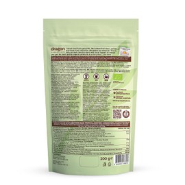 Dragon Superfoods Green Det'x Mix-Spirulina, Chlorella, Gerstengras und Weizengras. 100% Bio, Gluten free und Vegan - 200g