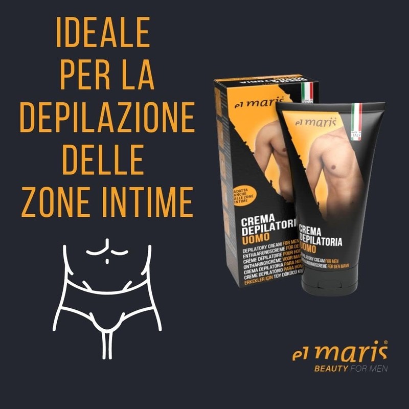 ELMARIS® - Hair removal for men: for intimate areas and