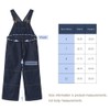 GRANDWISH Peto vaquero con tirantes ajustables para niño, talla 7,
