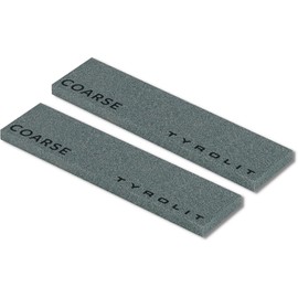 Tyrolit Life Set of 2 Ceramic Files COARSE for Powerful Ski and Snowboard Edges - Premium Ceramic Edge Sharpener for Precisely Restored Edges and Grinding Angles as from Ski Service