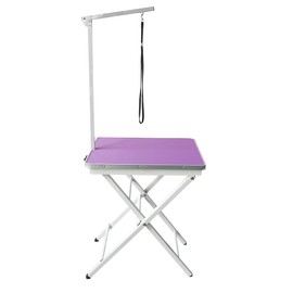Flying Pig Grooming Mini Size Pet Dog Portable Grooming Table (Purple)