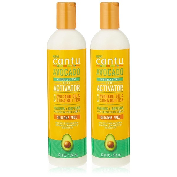 Cantu Activador de rizos de aguacate (355 ml) (paquete de