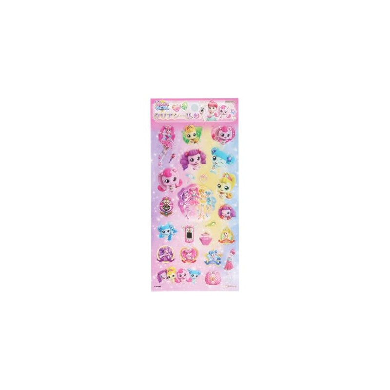 Sunstar Stationery 2230658A Glitter Catch! Tinipin Goods Seal, Clear Material