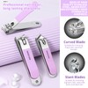 13-In-1 Nail Kit, Manicure Set with Tweezers/Nail File/Nail Clippers/Cuticle Trimmer/Facial